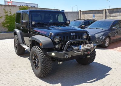 Leštění auta Jeep Rubicon