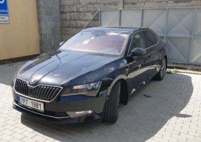 Leštění karoserie ŠKODA SUPERB