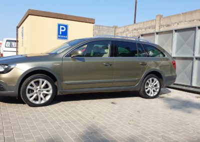 Leštění laku ŠKODA SUPERB SCOUT