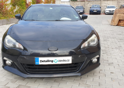 VOSKOVÁNÍ AUTA SUBARU BRZ PŘEDEK