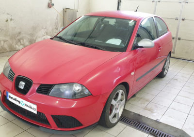 Renovace laku a leštění auta SEAT IBIZA před