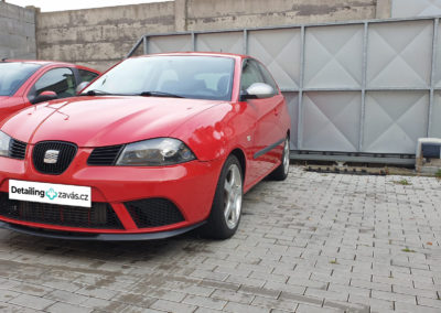 Renovace laku a leštění auta SEAT IBIZA po