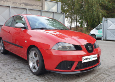 Renovace laku a leštění auta SEAT IBIZA pravá strana po