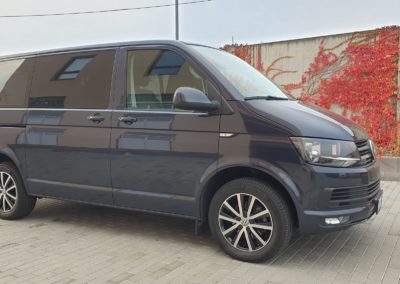 Leštění auta VOLKSWAGEN TRANSPORTER a keramická ochrana laku pravý bok