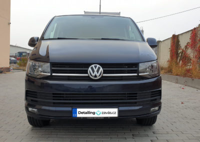 Leštění auta VOLKSWAGEN TRANSPORTER a keramická ochrana laku čelo