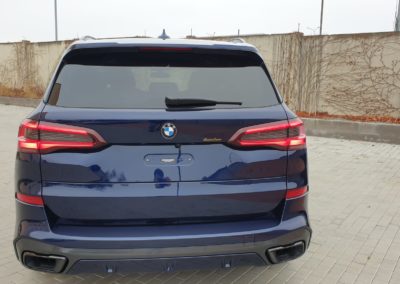 Keramická ochrana laku a leštění auta BMW X5 kufr