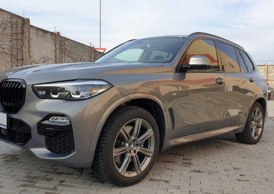 BMW X5 Renovace laku pohled zepředu